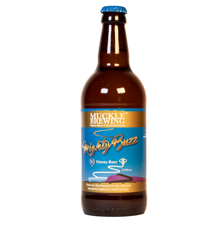 Honey Beer Mighty Buzz by Northumberland Honey Co
