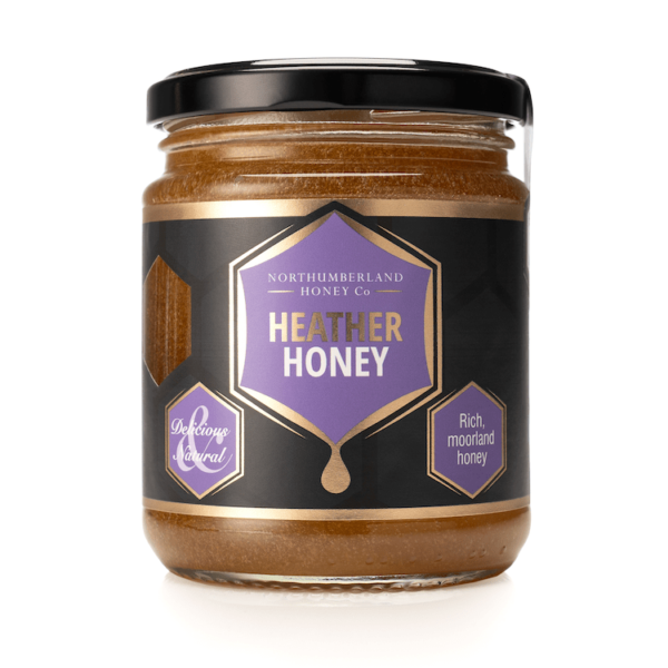 Heather Honey Jar Northumberland Honey Co