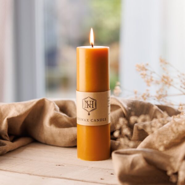 Church Beeswax Candle | Beeswax Church Candle Large