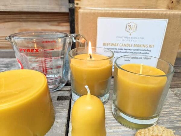 Lit Candle candle Making Kit