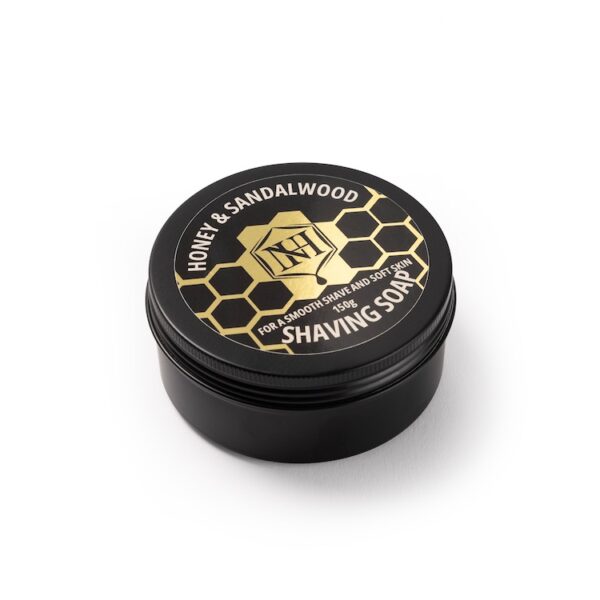 Shave Soap Tin | Sandalwood Shave Soap