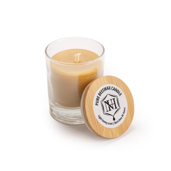 Glass Jar Candles | Pure Beeswax Glass Jar Candle Gift