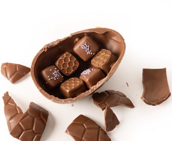 Easter Eggs Cracked Open