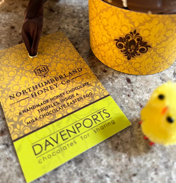 Honey Chocolate Easter Egg Instruction