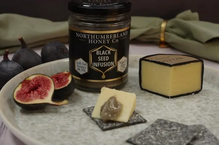Northumberland Cheese Hadston | Paired With Black Seed Honey