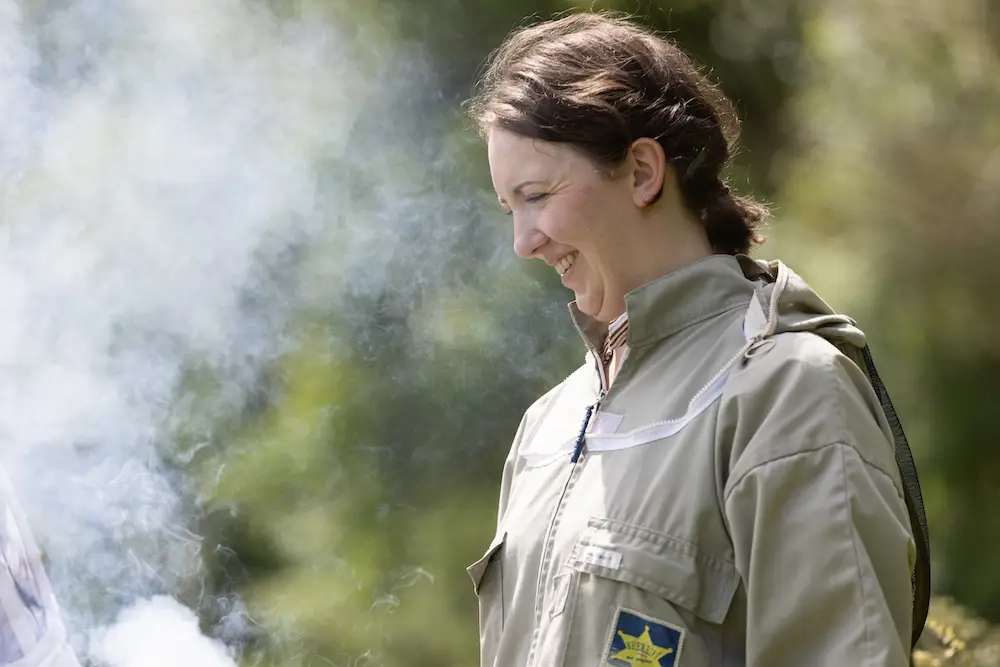 Suzie Hutchinson PhD Professional Bee Farmer and Scientist
