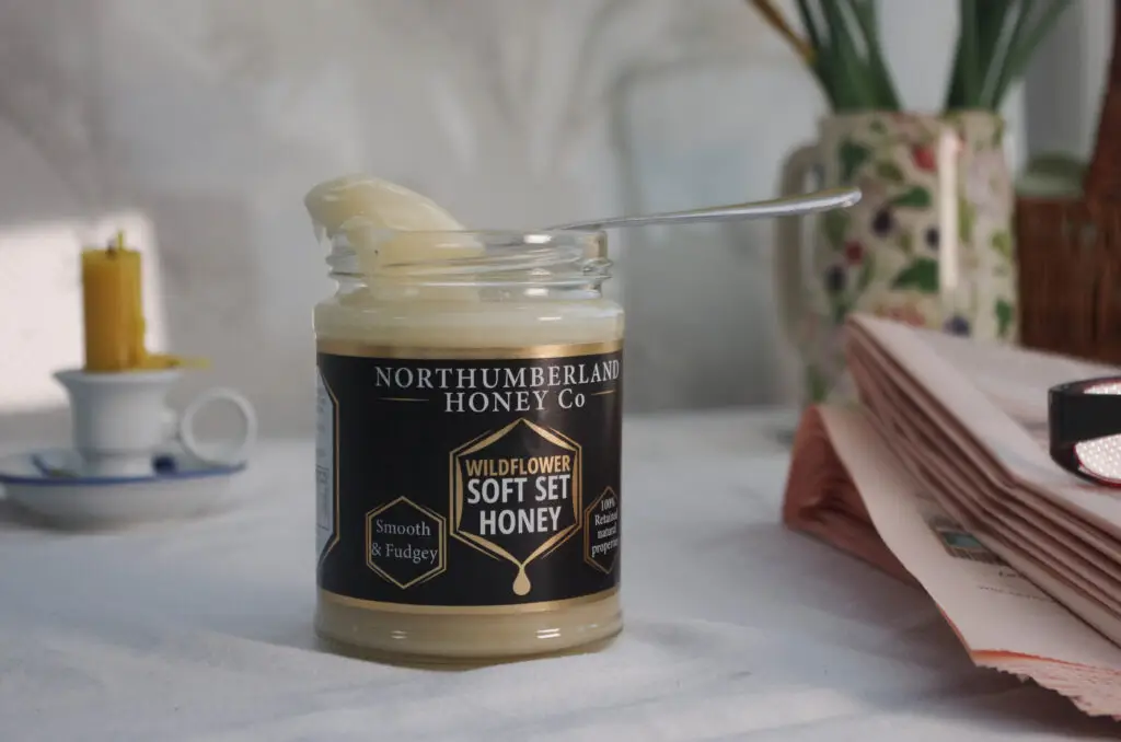 Soft Set Honey Texture Raw Honey Natural Crystallisation of Honey