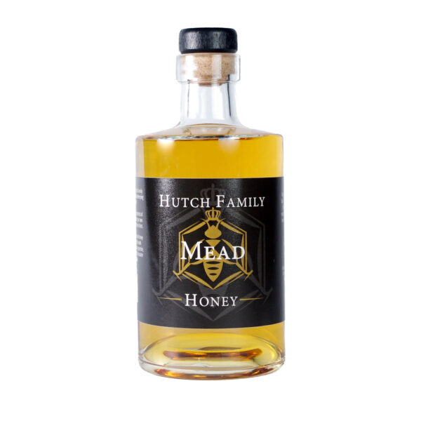 Traditional sweet mead 35cl bottle made with Northumberland heather honey by Hutch Family Honey